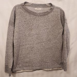 Maxwell Gray 2 Tone Print Sweatshirt. Size S